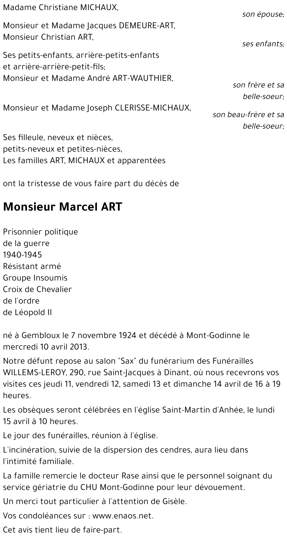 Marcel ART
