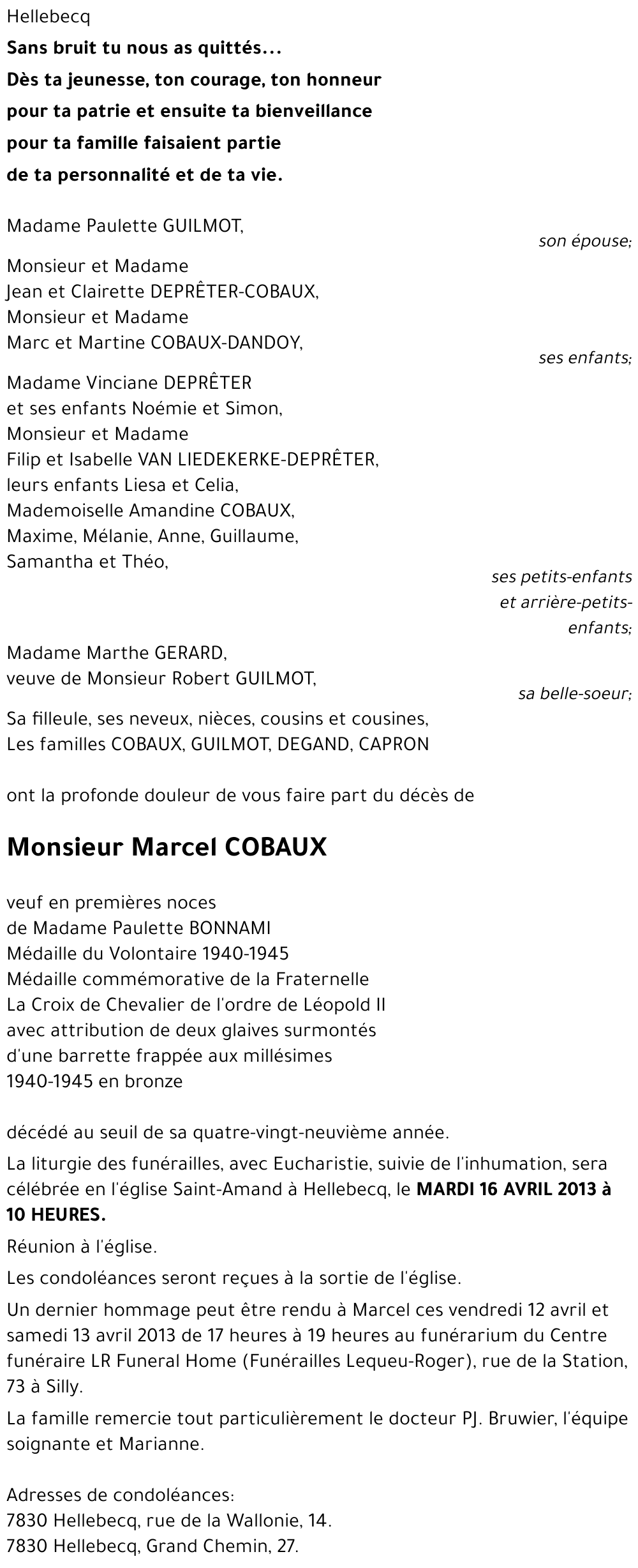 Marcel COBAUX