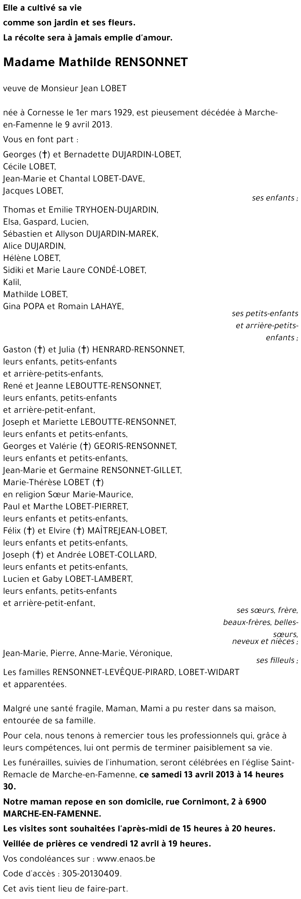Mathilde RENSONNET