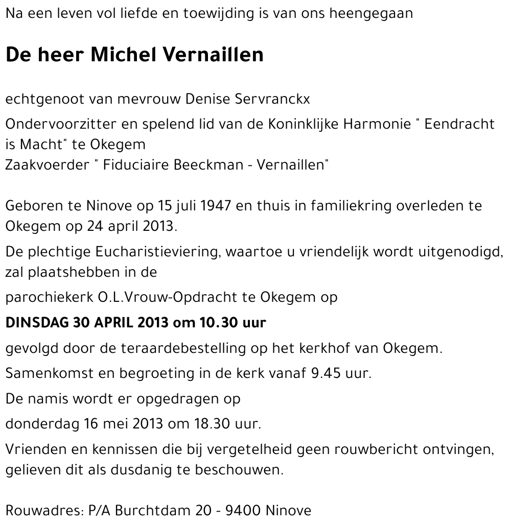 Michel Vernaillen