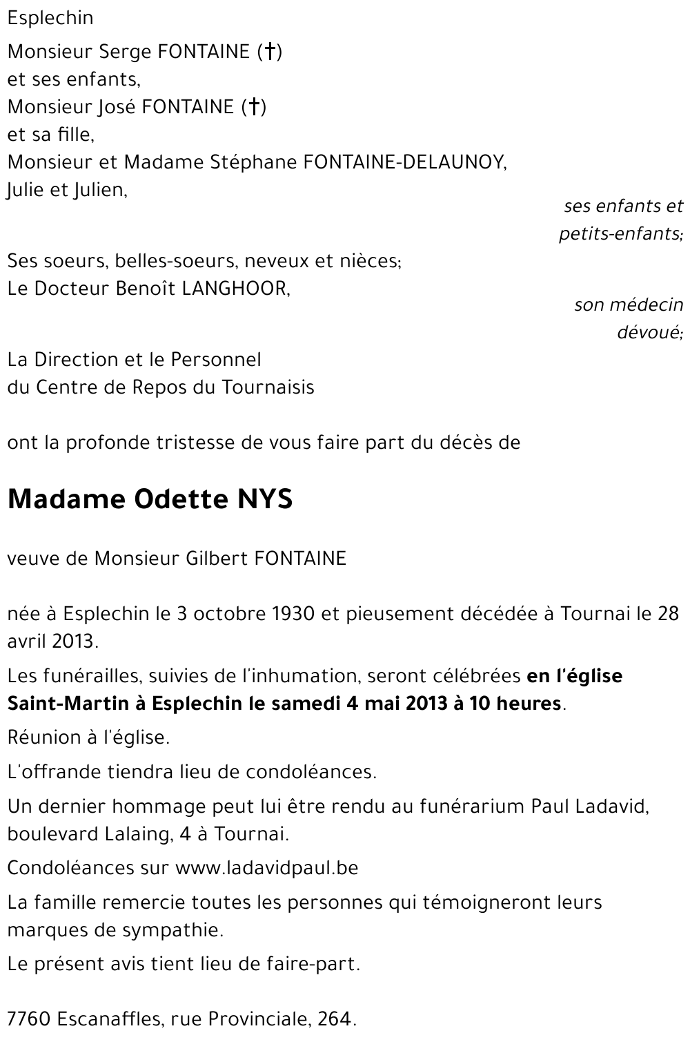 Odette NYS