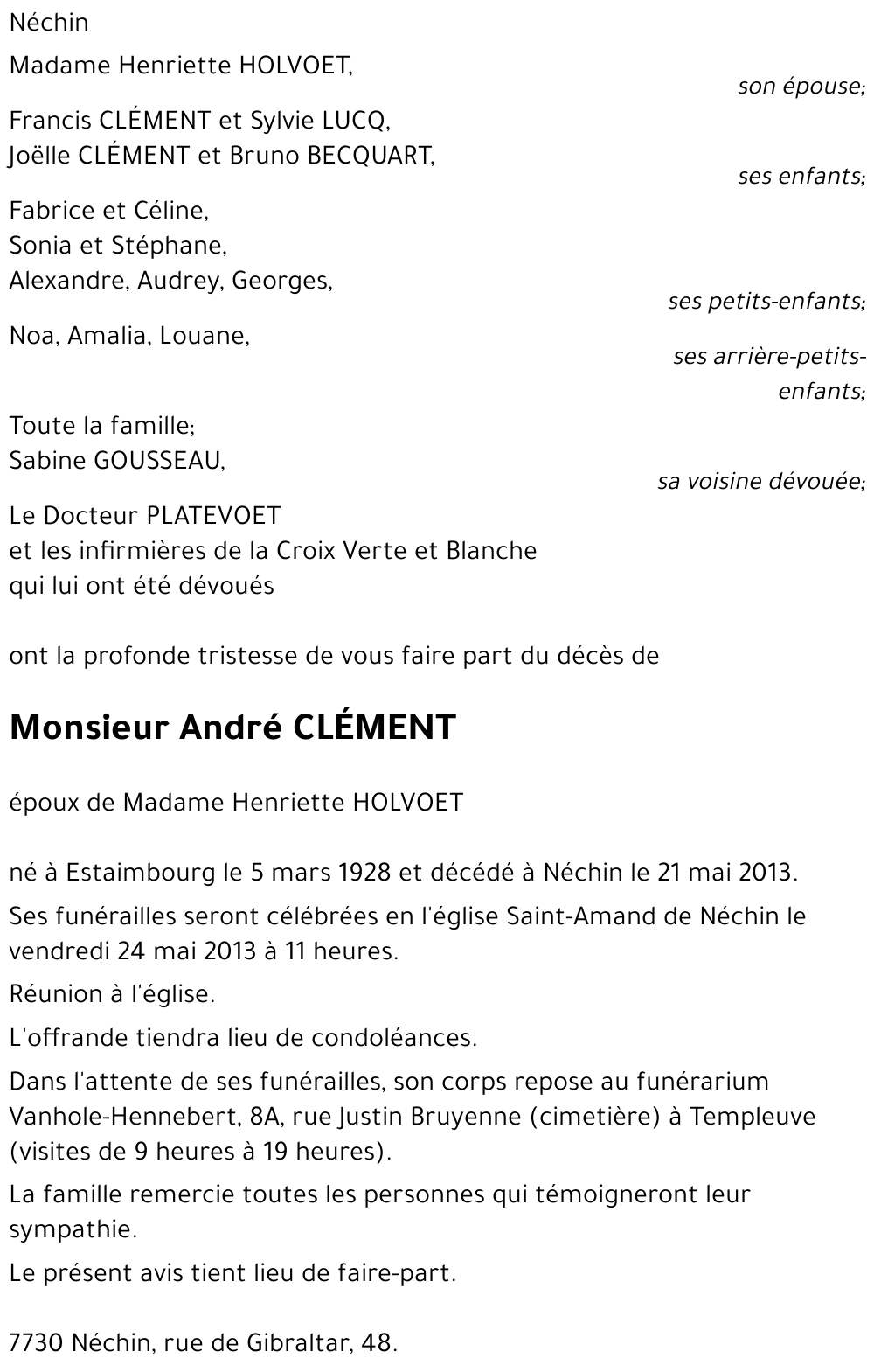 André CLÉMENT