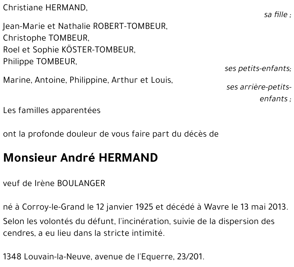 André HERMAND