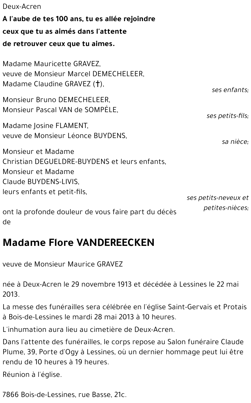 Flore Vandereecken