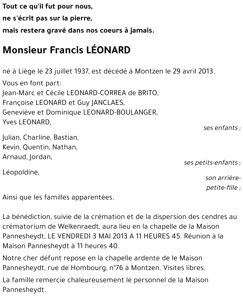 Francis Léonard