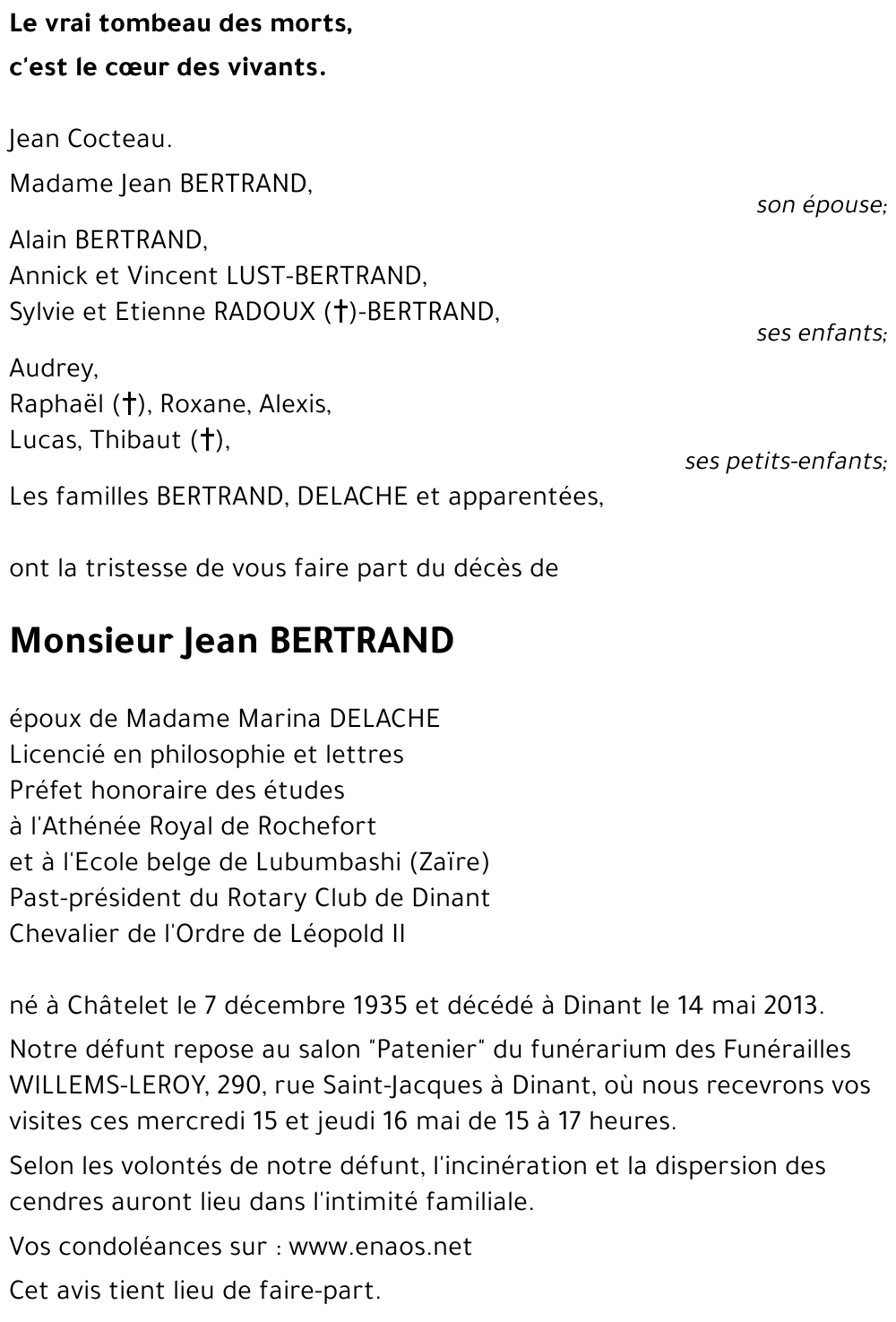 Jean BERTRAND