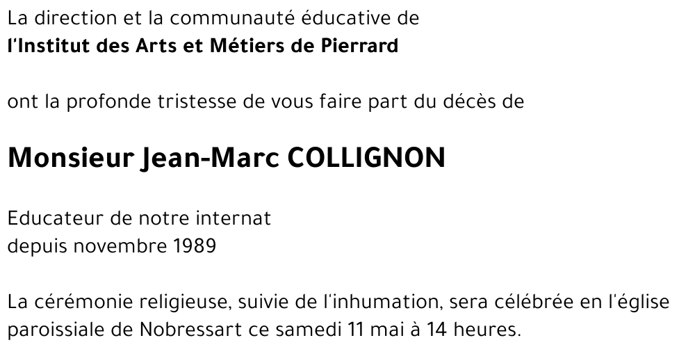 Jean-Marc COLLIGNON