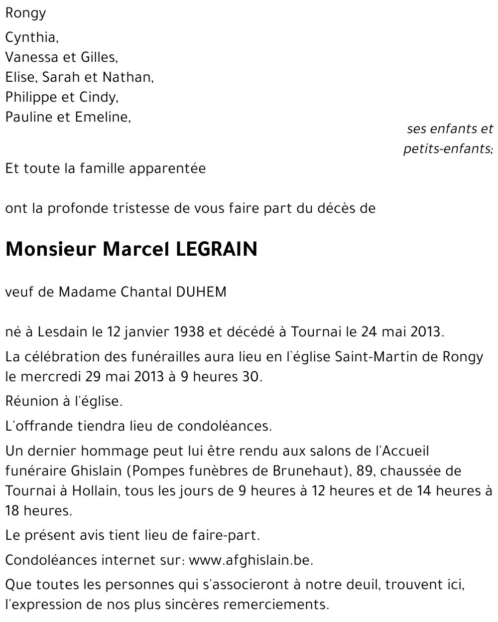 Marcel LEGRAIN