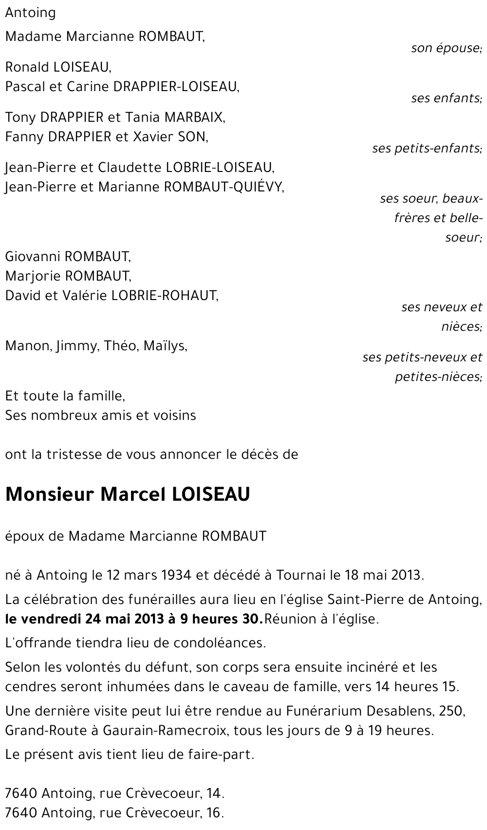 Marcel LOISEAU