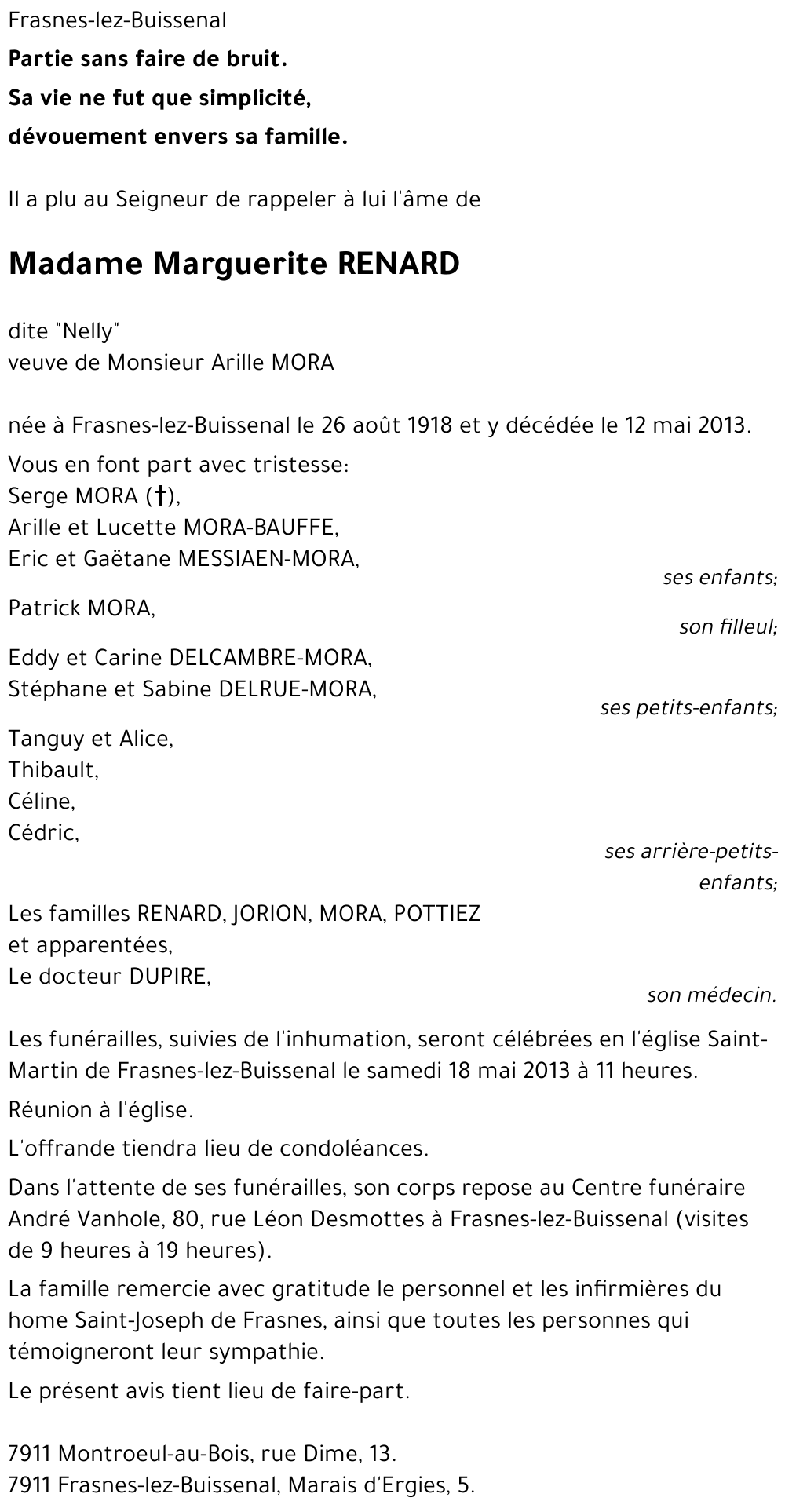 Marguerite RENARD