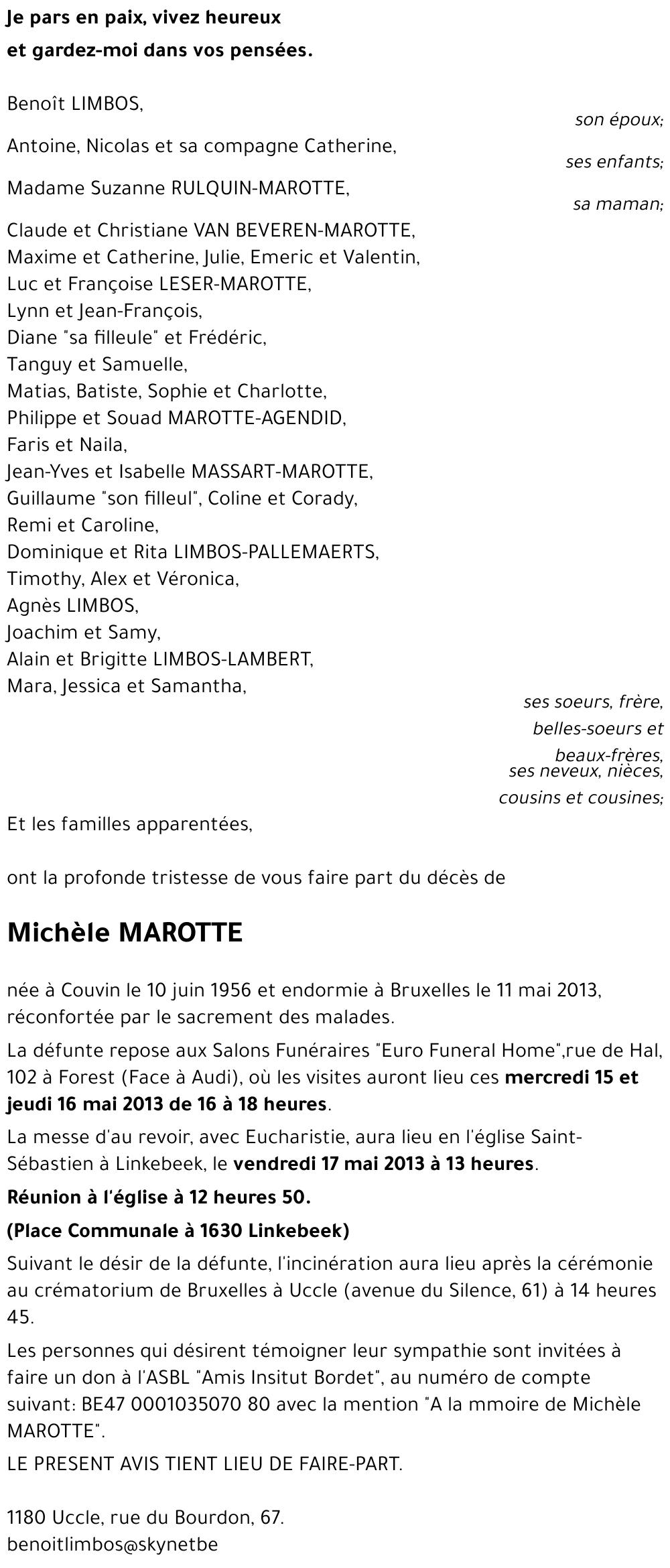 Michèle MAROTTE