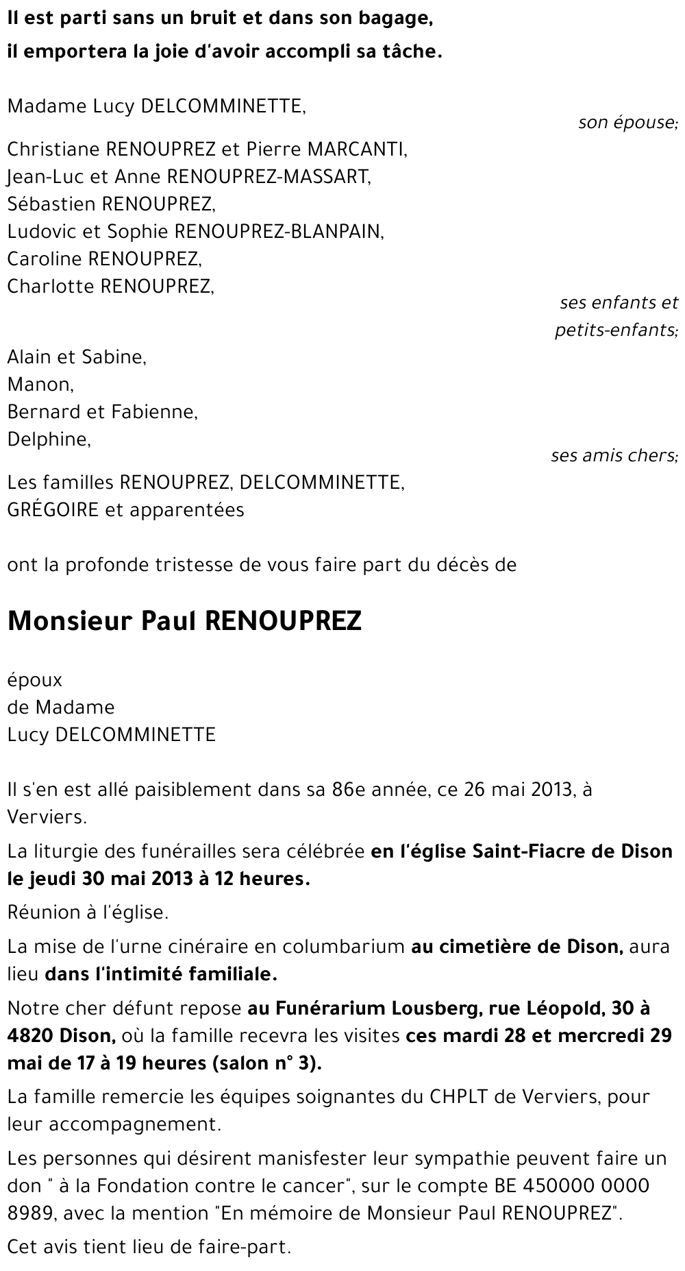 Paul RENOUPREZ