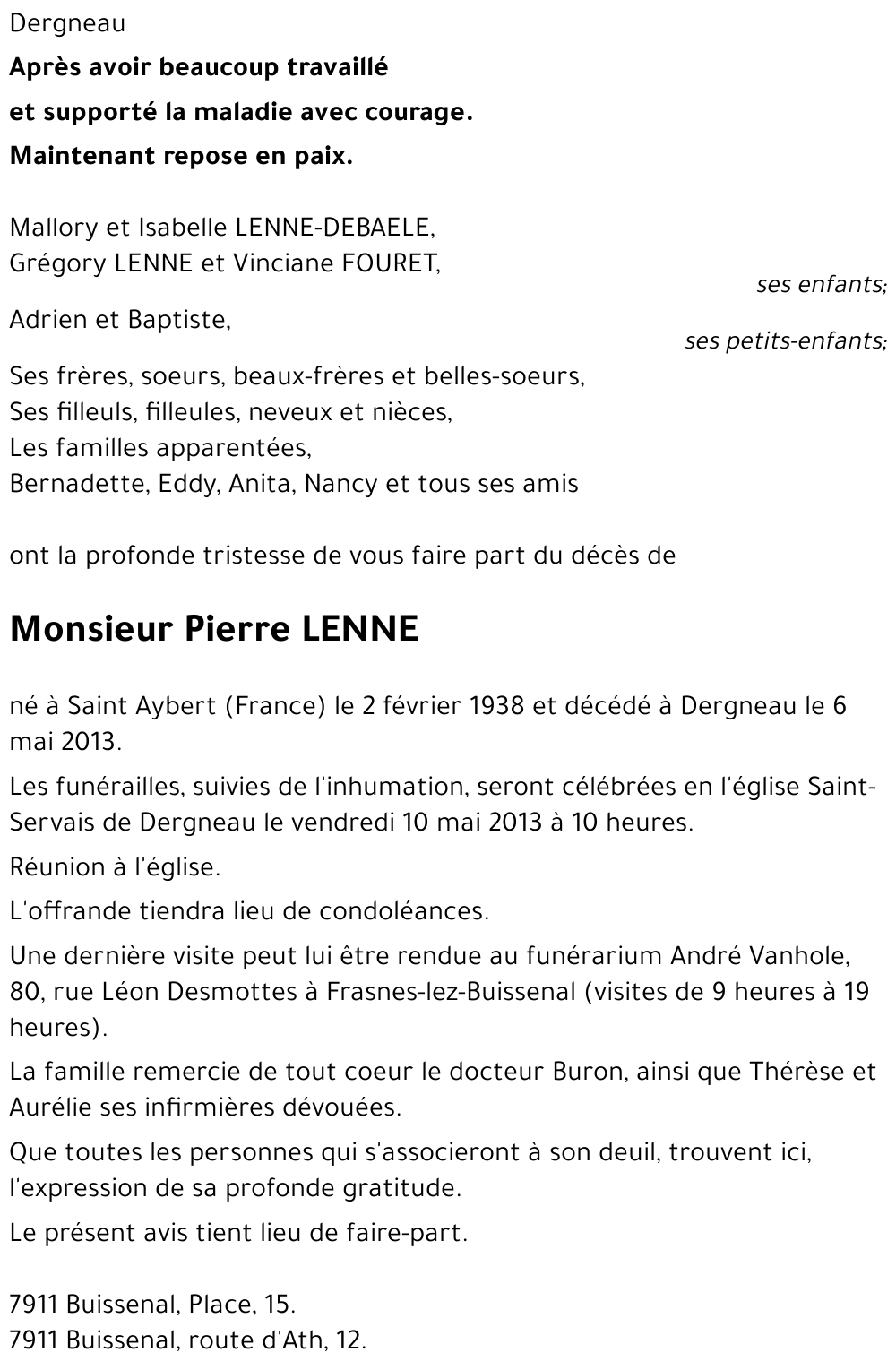 Pierre LENNE