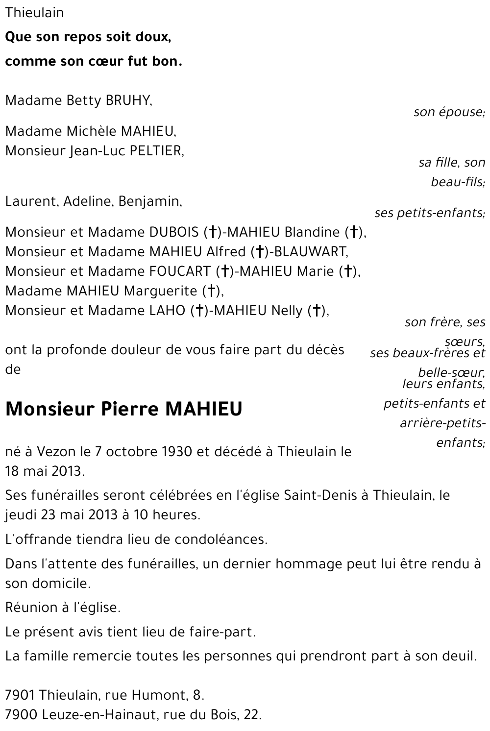 Pierre Mahieu