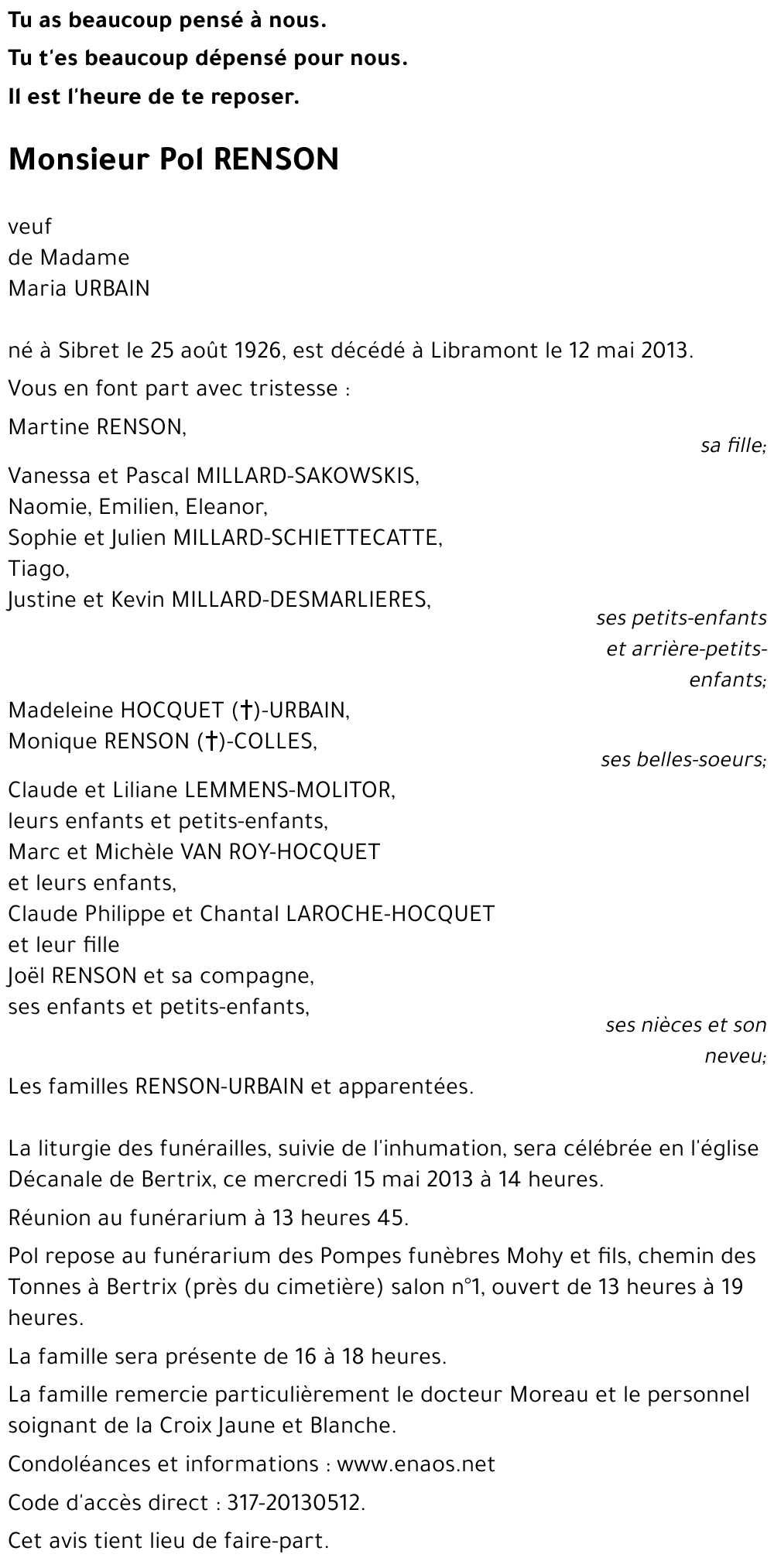 Pol RENSON