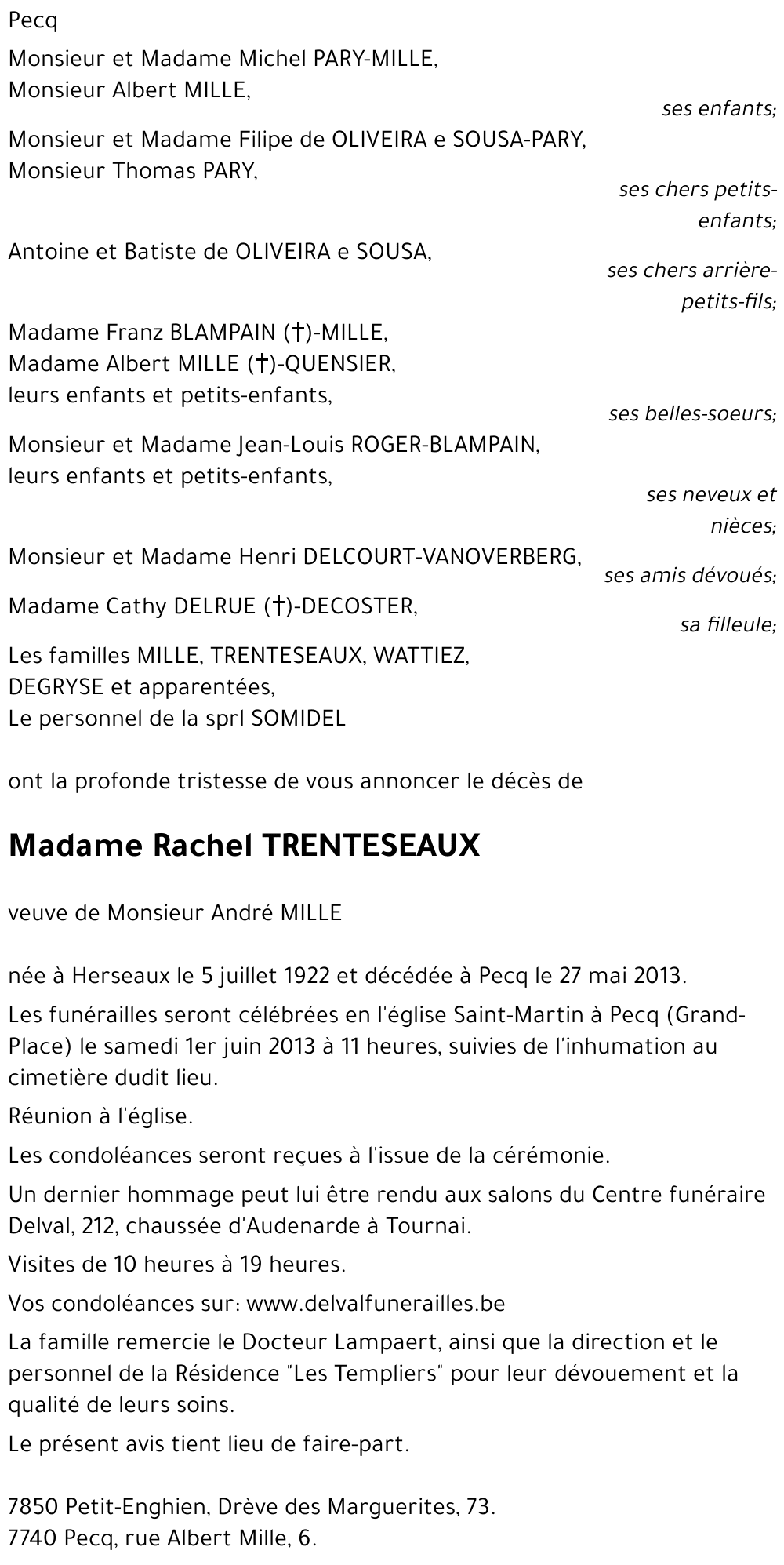 Rachel TRENTESEAUX