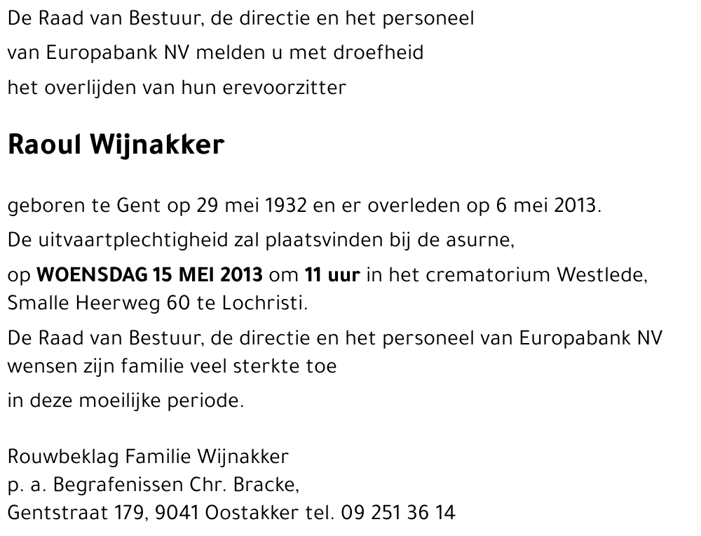 Raoul Wijnakker