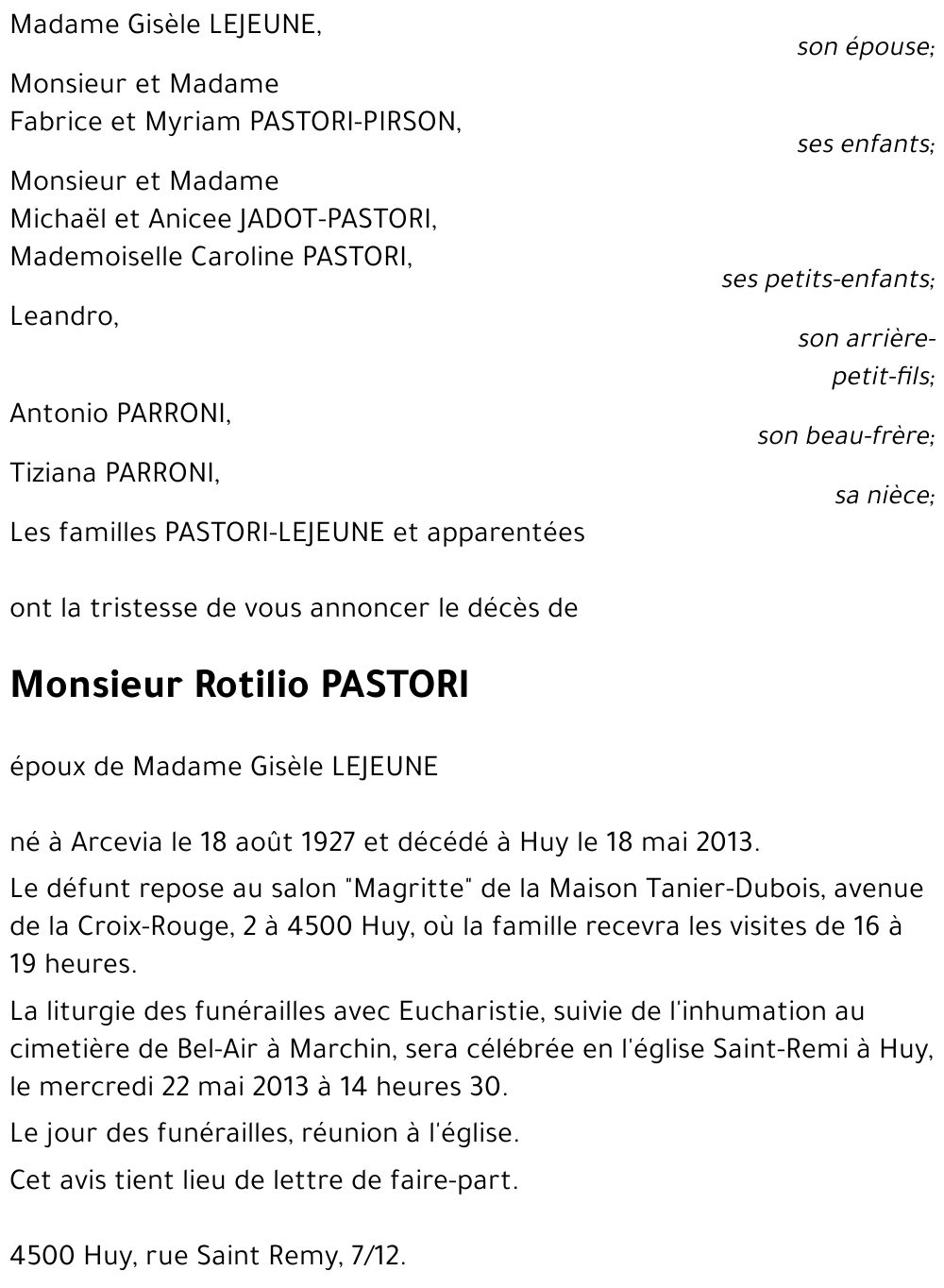 Rotilio PASTORI