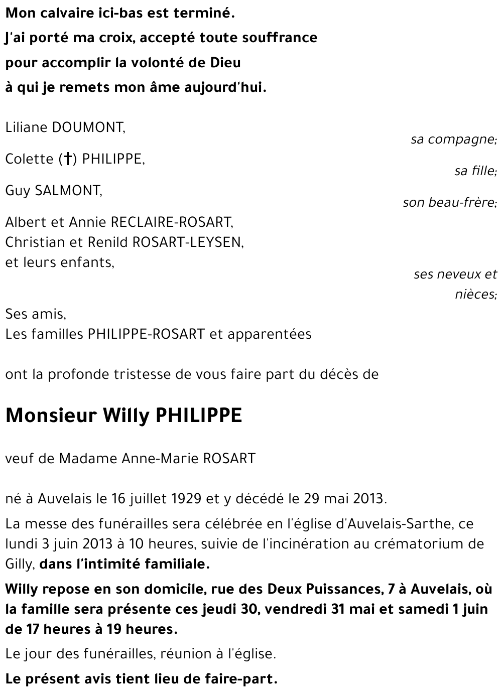 Willy PHILIPPE