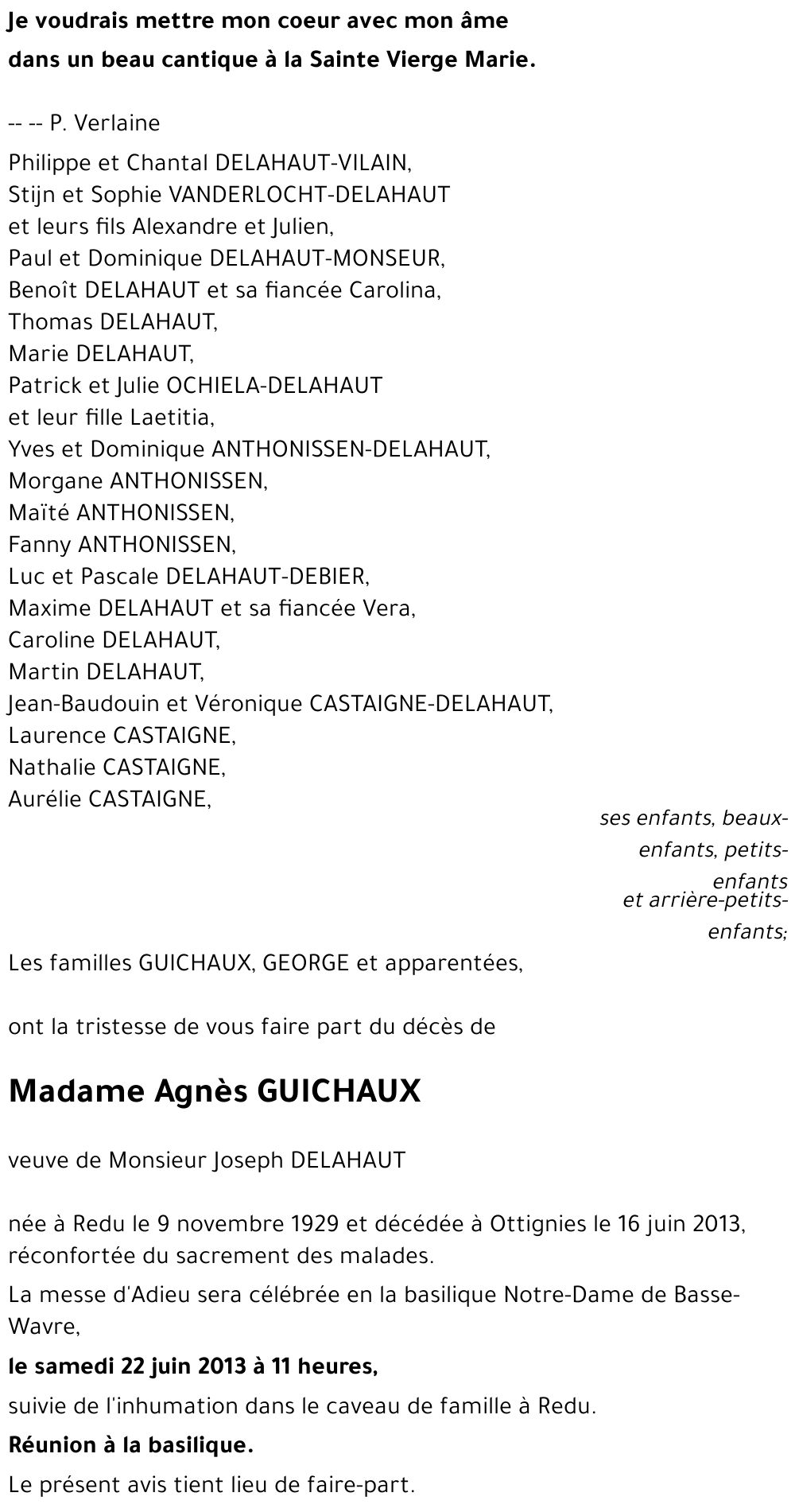 Agnès GUICHAUX