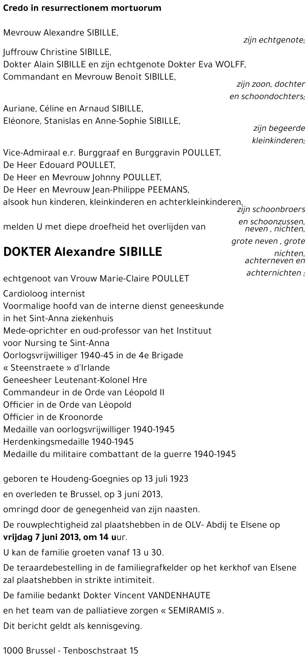 Alexandre SIBILLE
