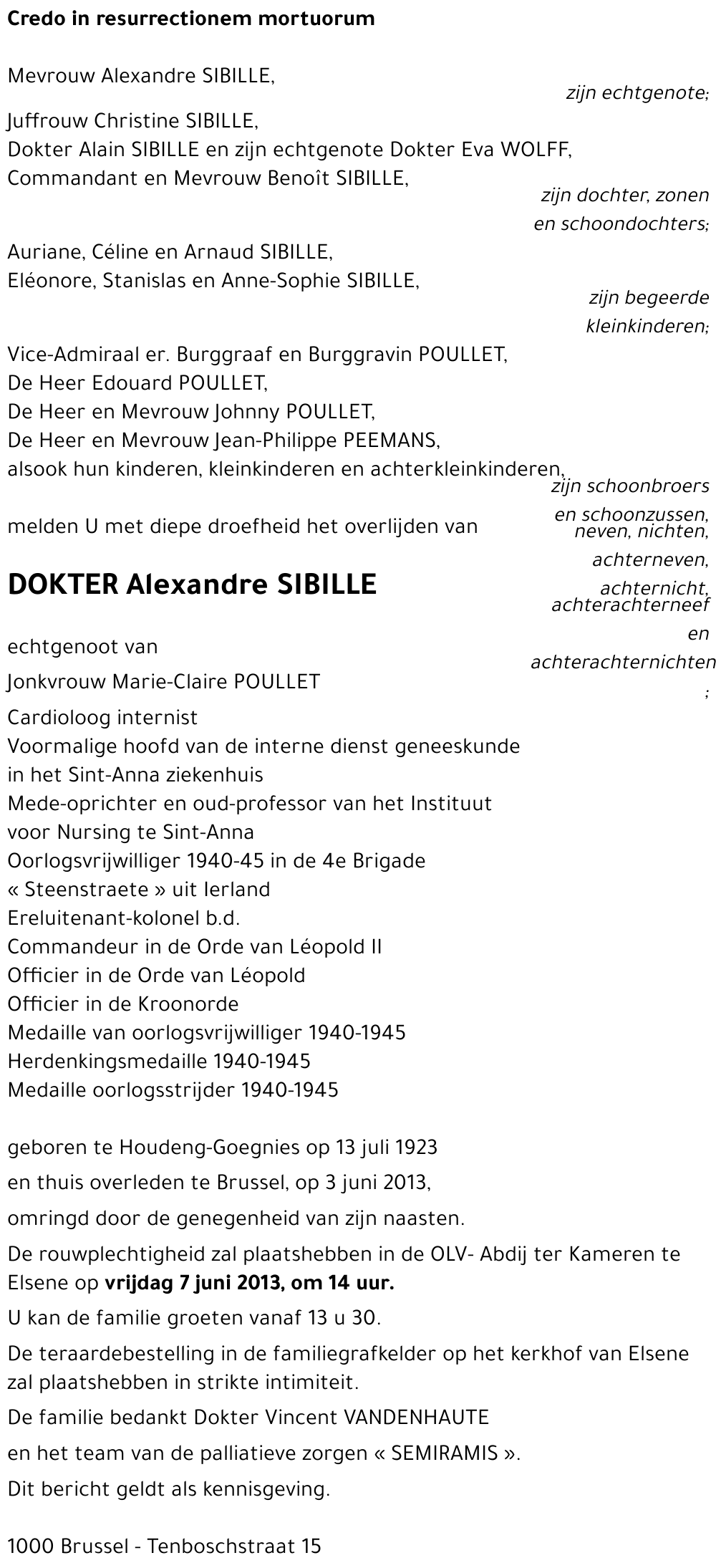 Alexandre SIBILLE