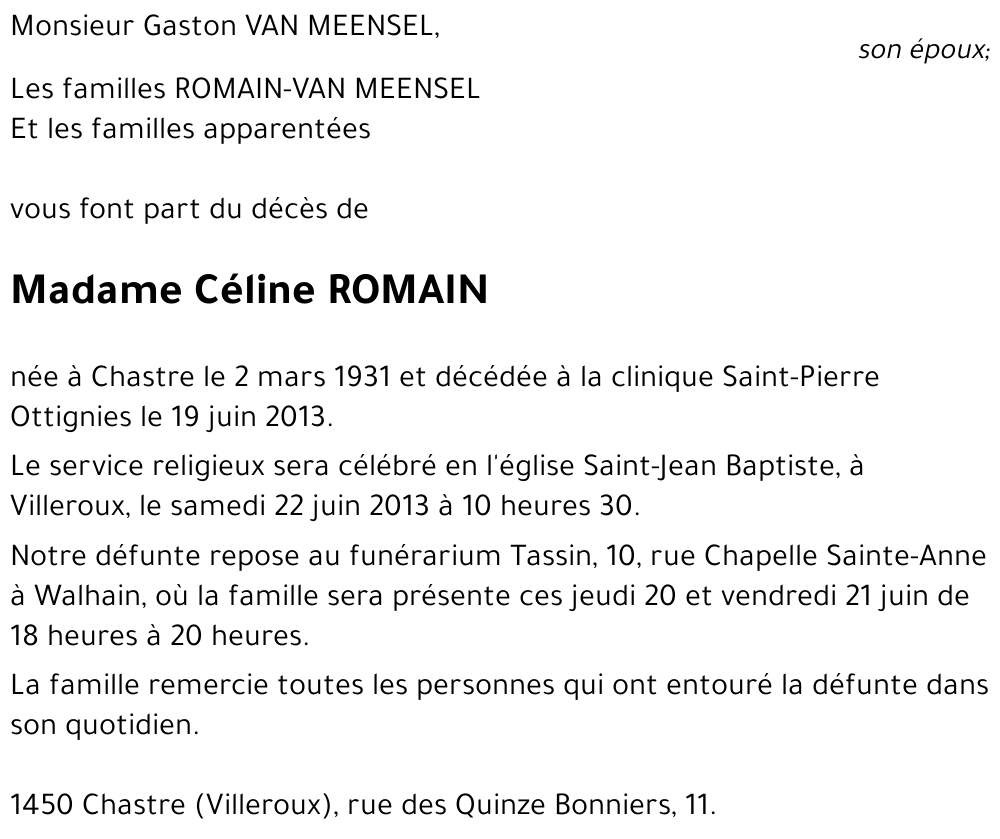 Céline ROMAIN