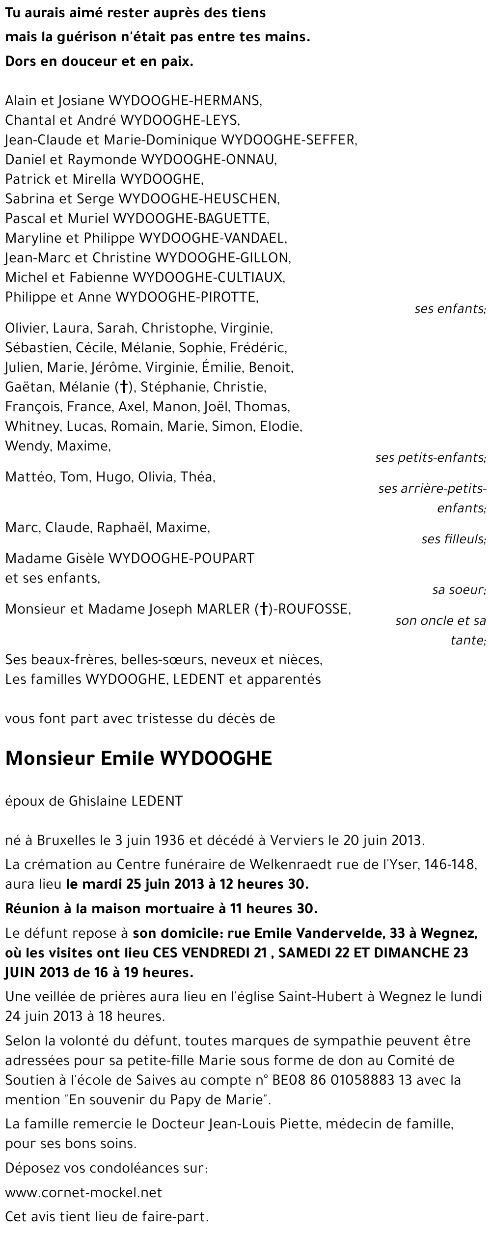 Emile WYDOOGHE