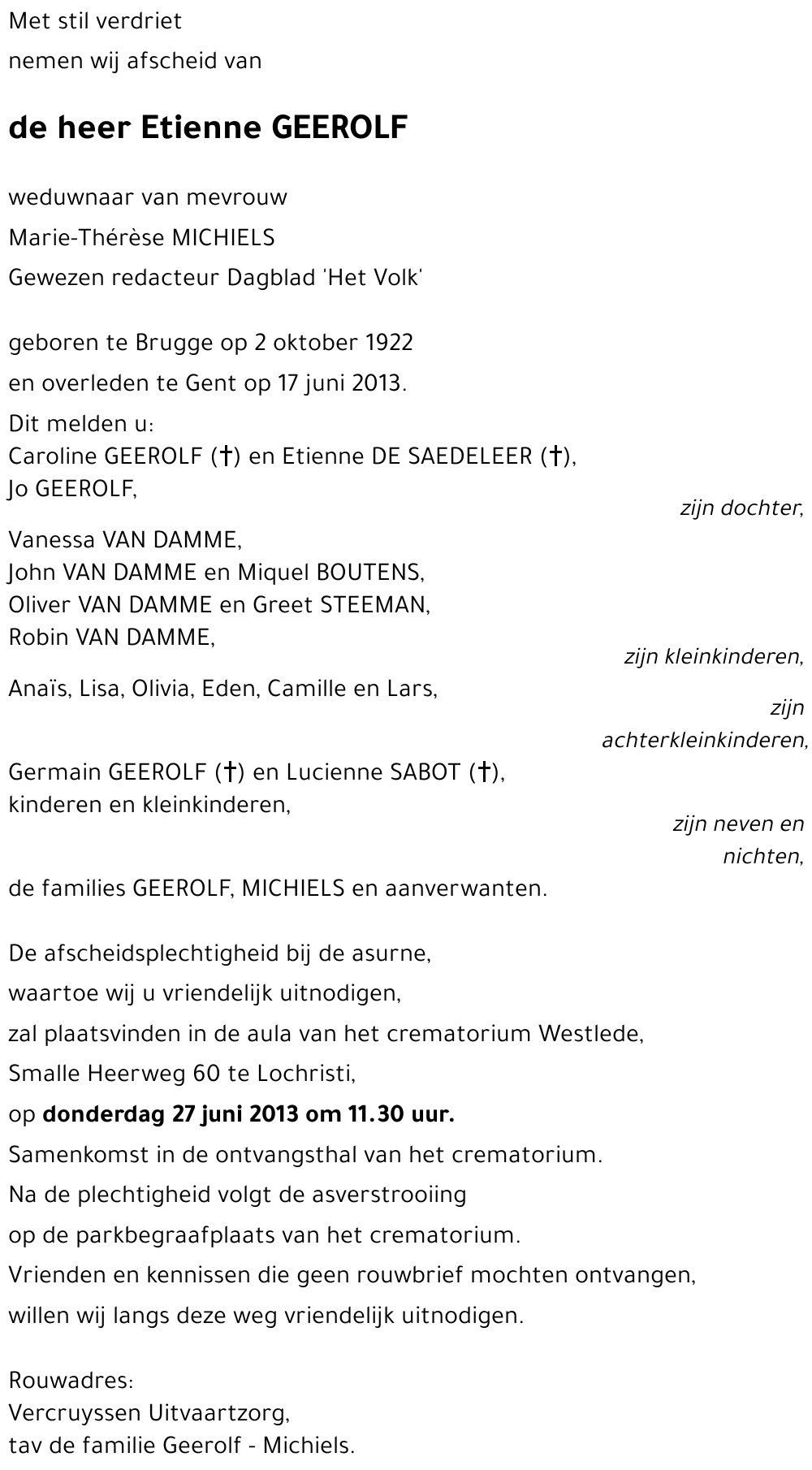 Etienne GEEROLF