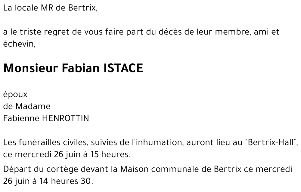 Fabian ISTACE