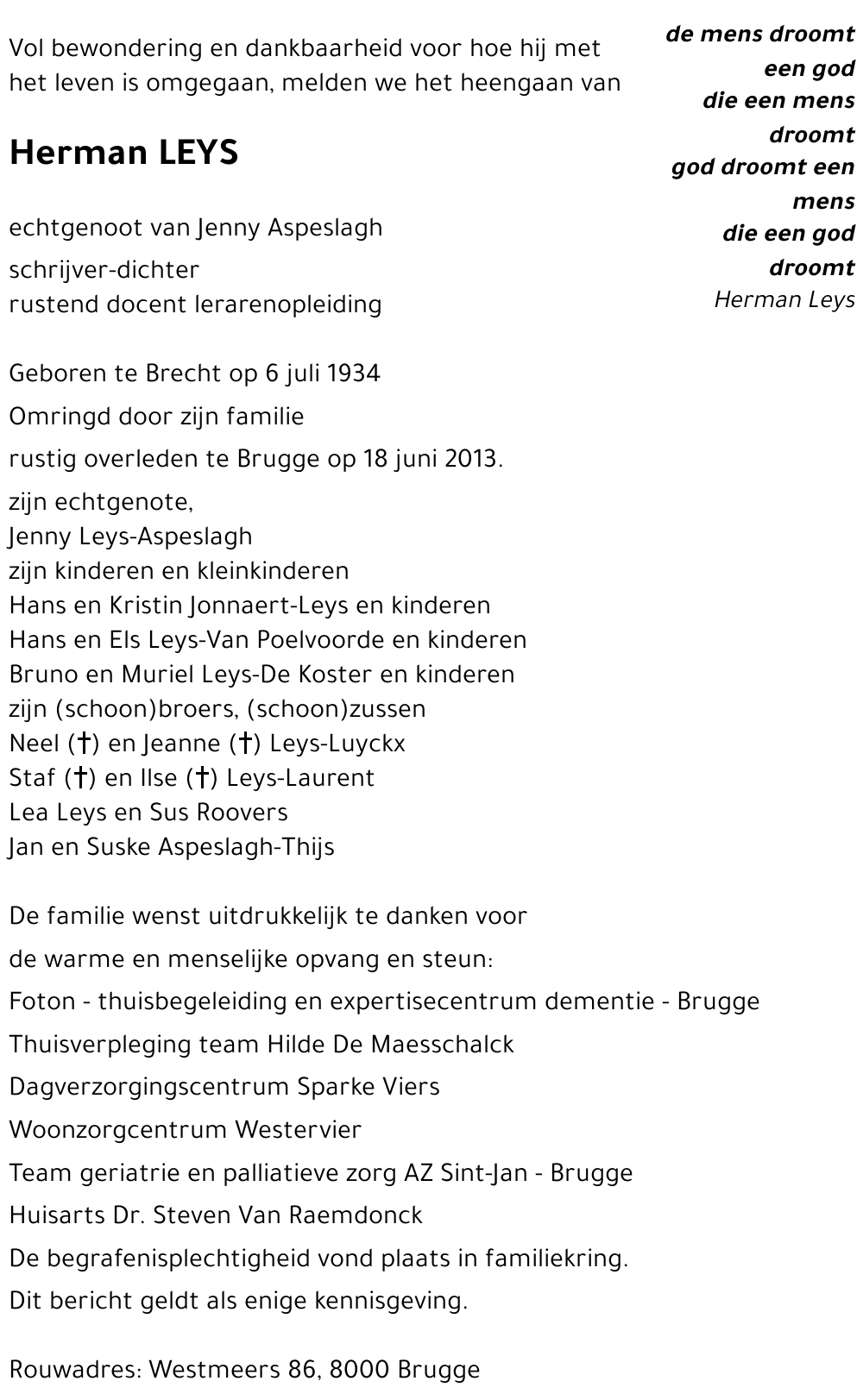 Herman LEYS