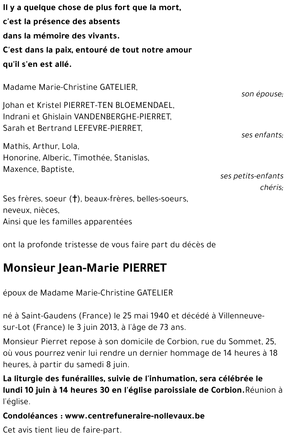 Jean-Marie PIERRET
