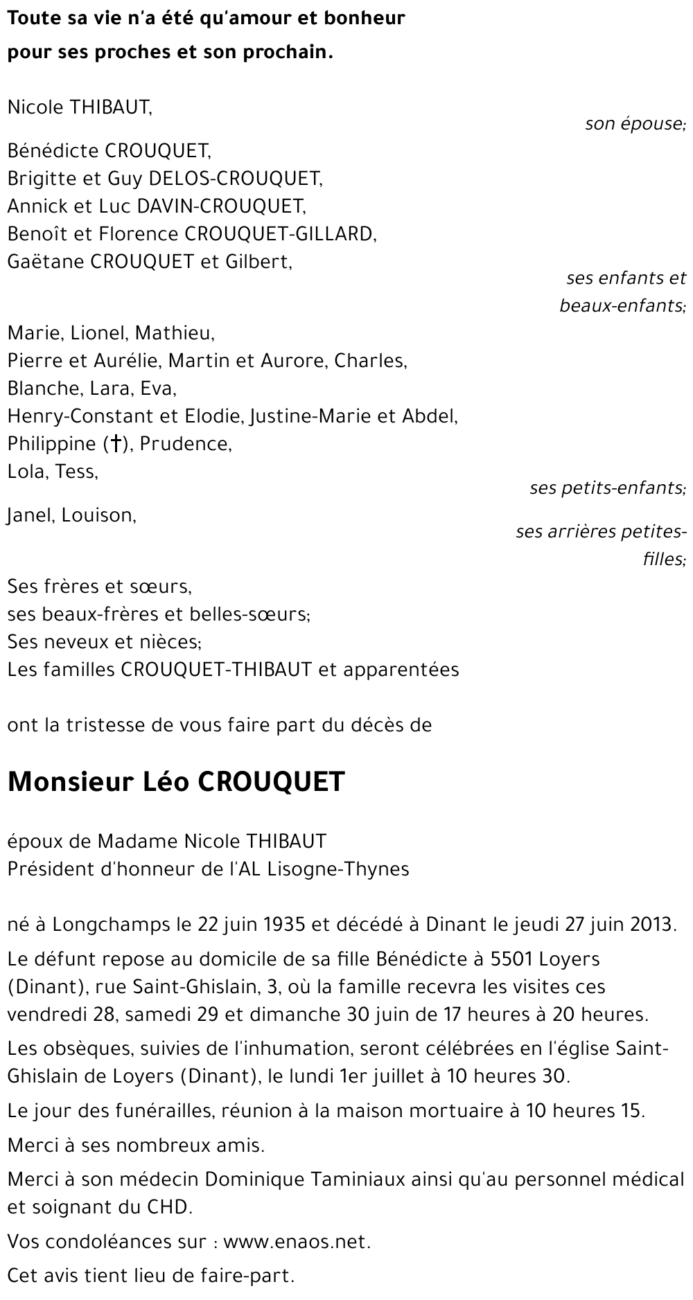 Léo CROUQUET