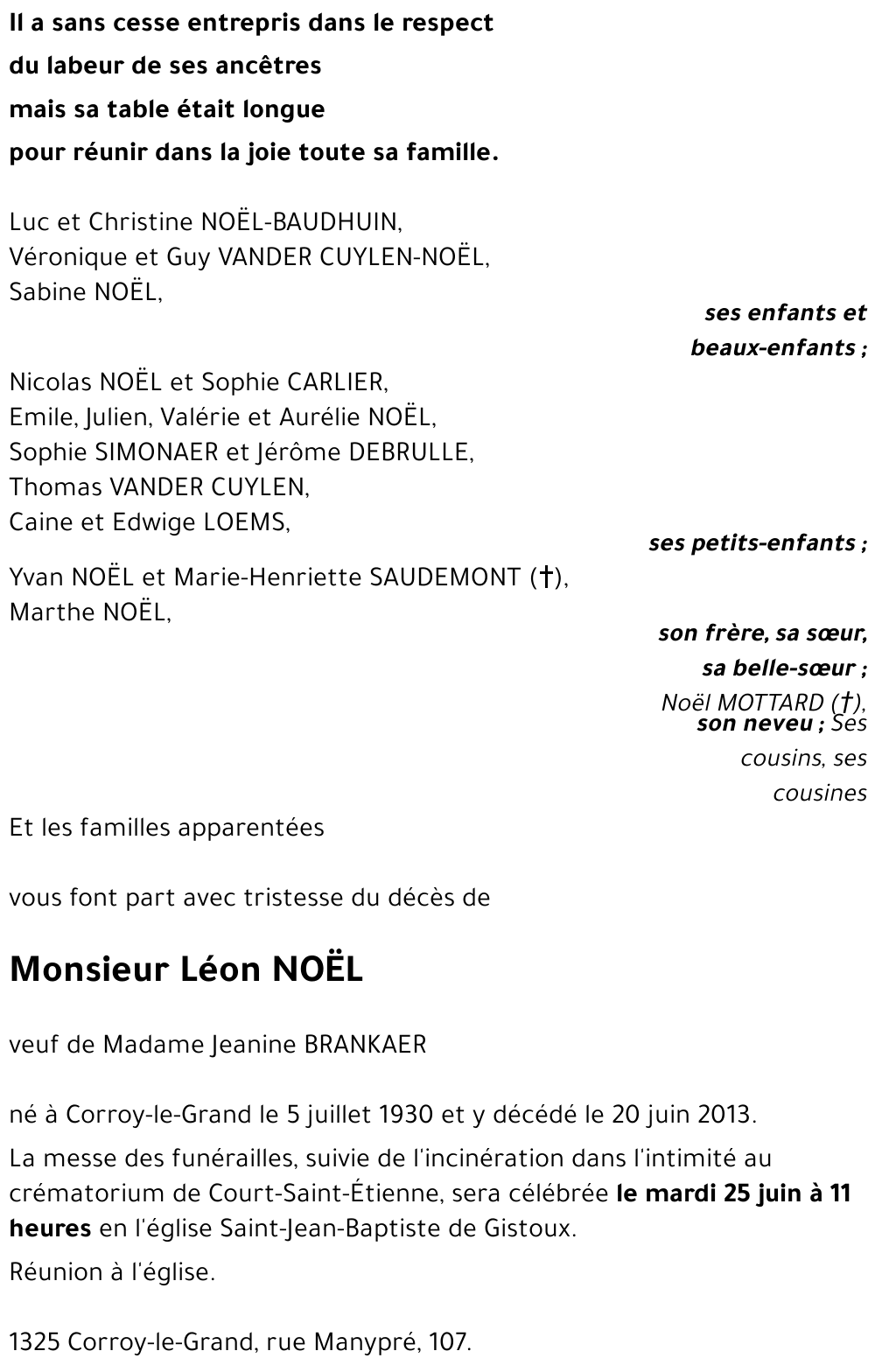 Léon NOËL