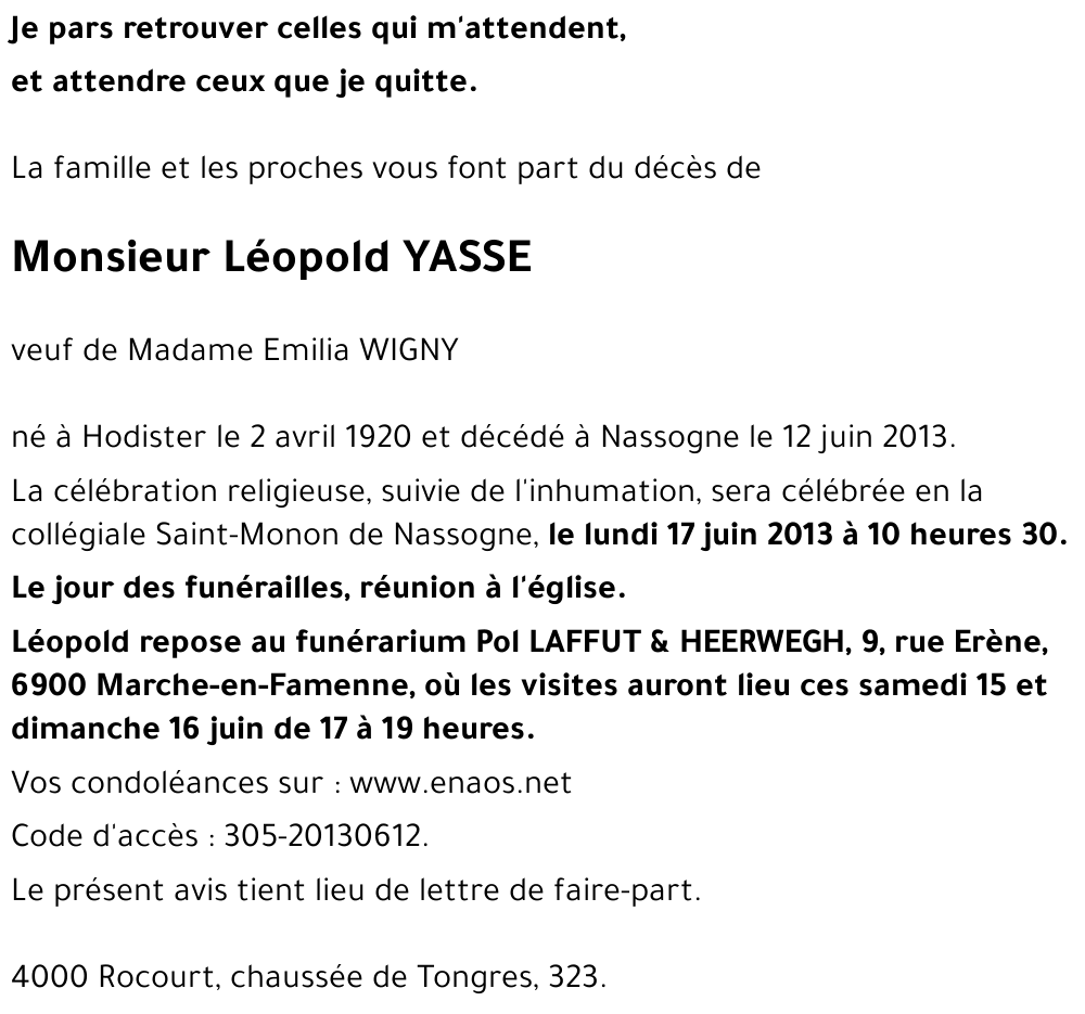 Léopold YASSE