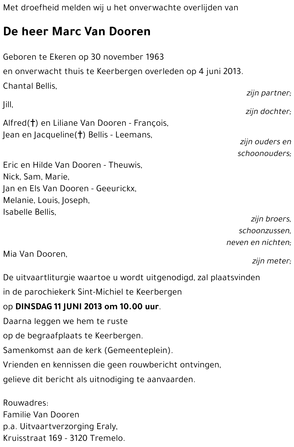Marc Van Dooren