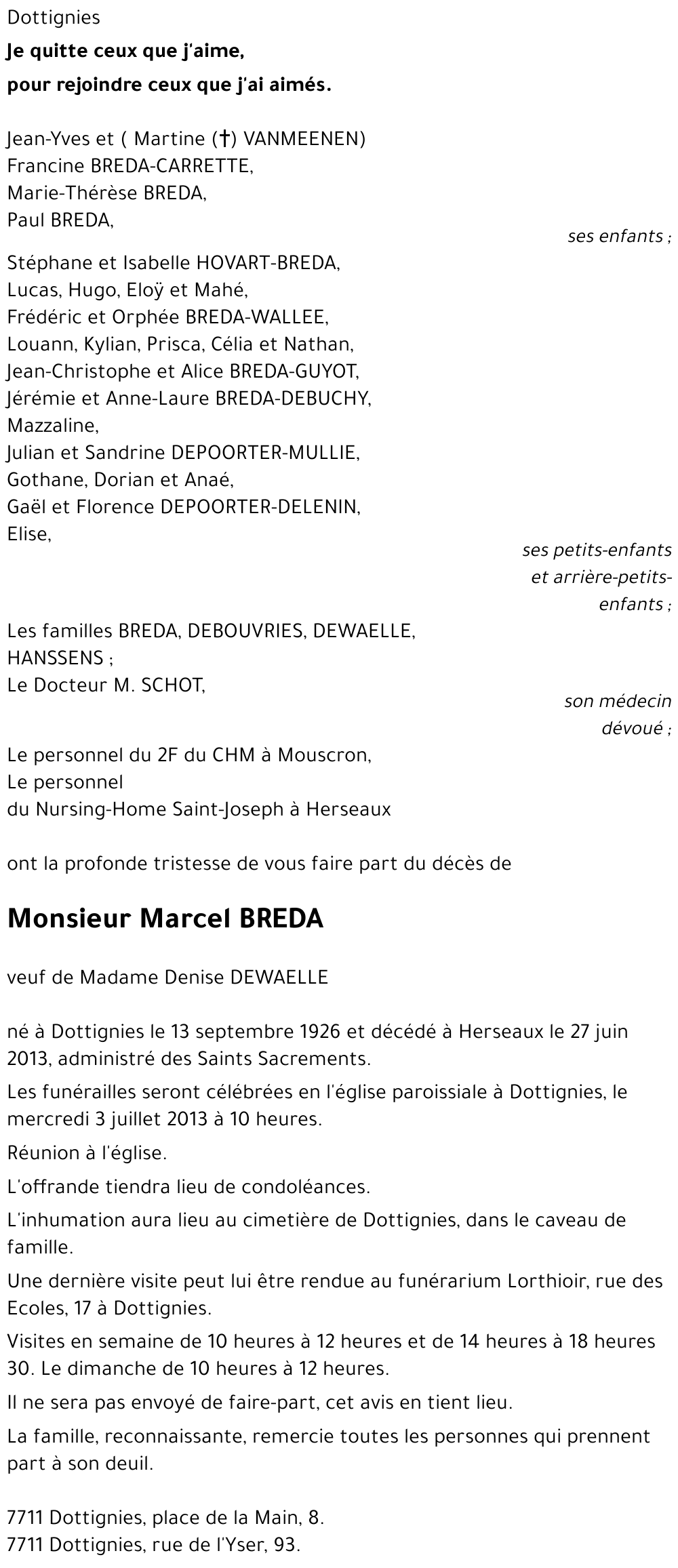 Marcel BREDA