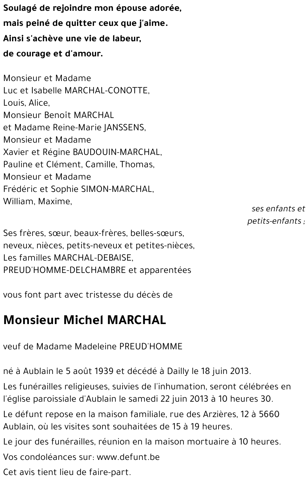 Michel MARCHAL