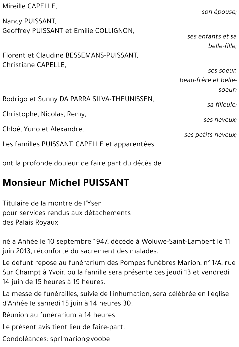 Michel PUISSANT