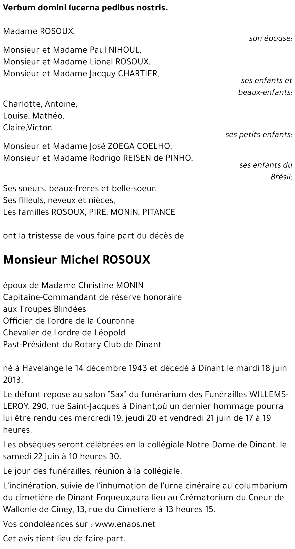 Michel ROSOUX