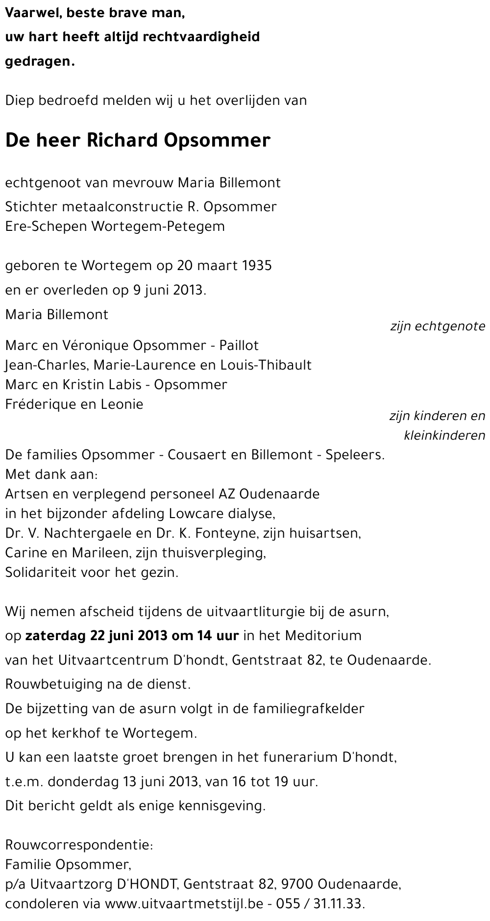 Richard Opsommer