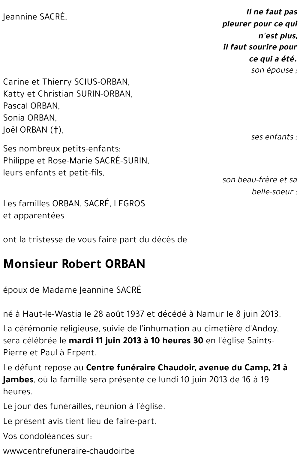 Robert ORBAN