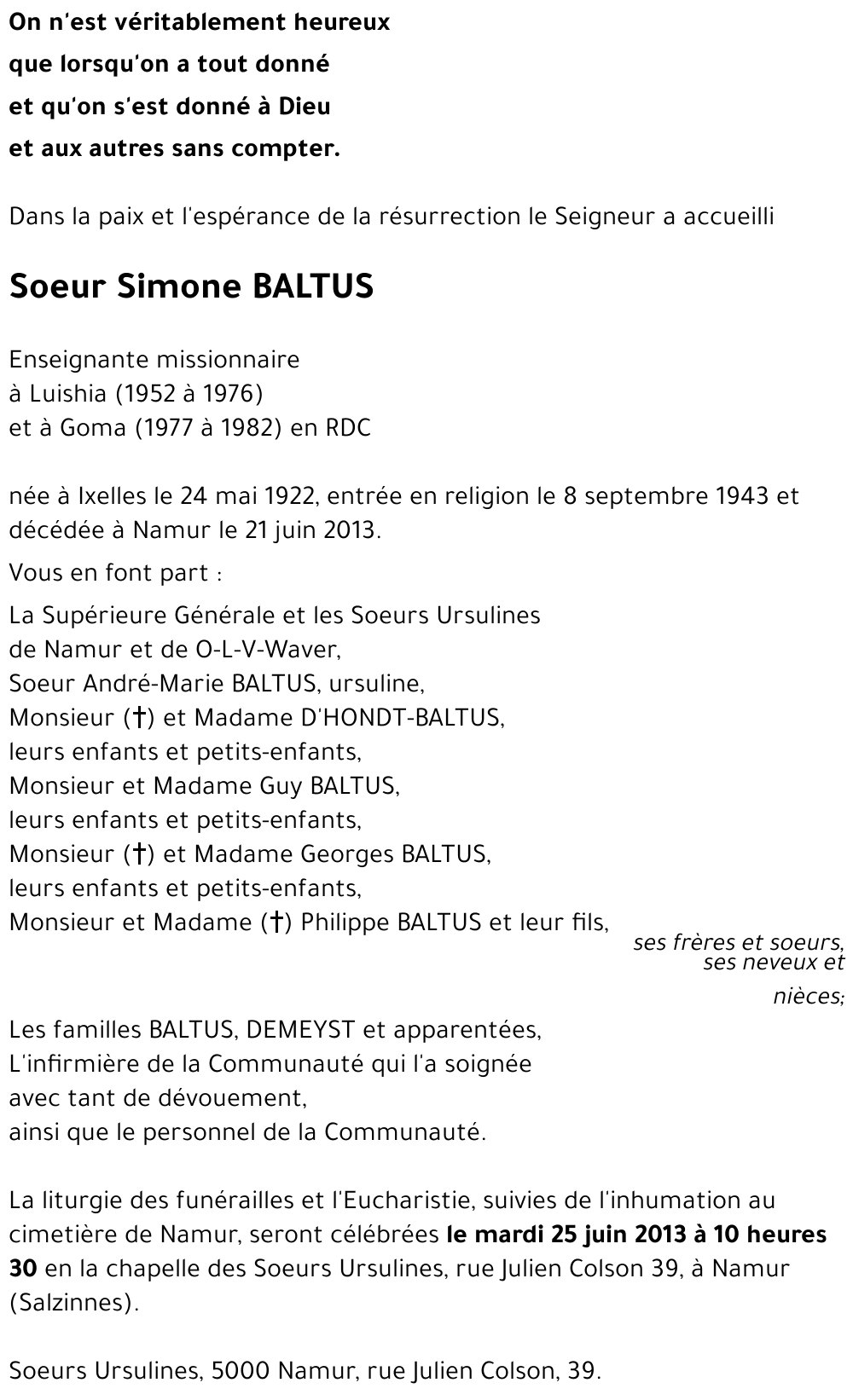 Simone BALTUS