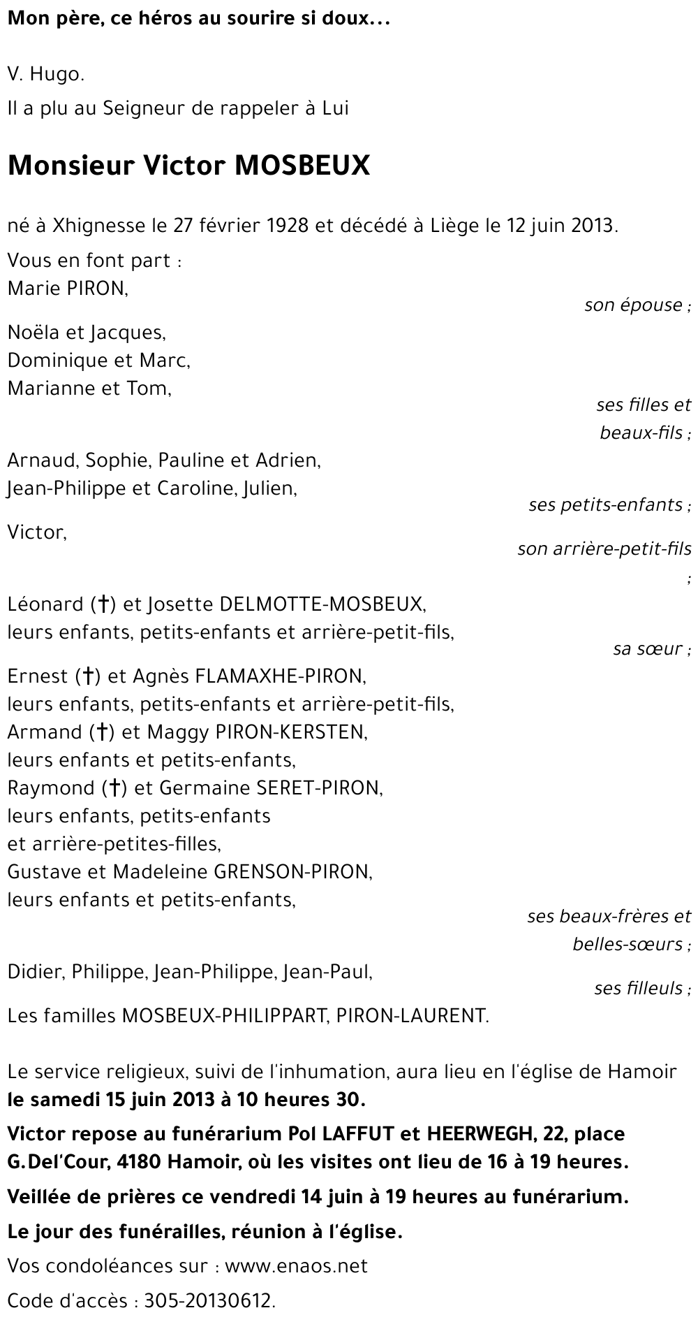 Victor MOSBEUX