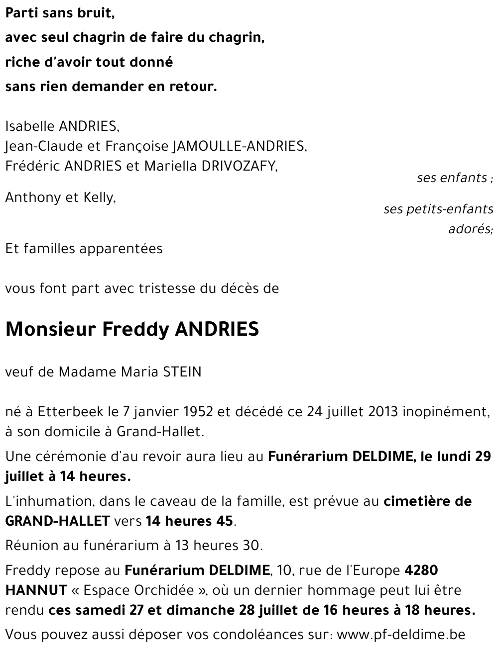 Freddy ANDRIES