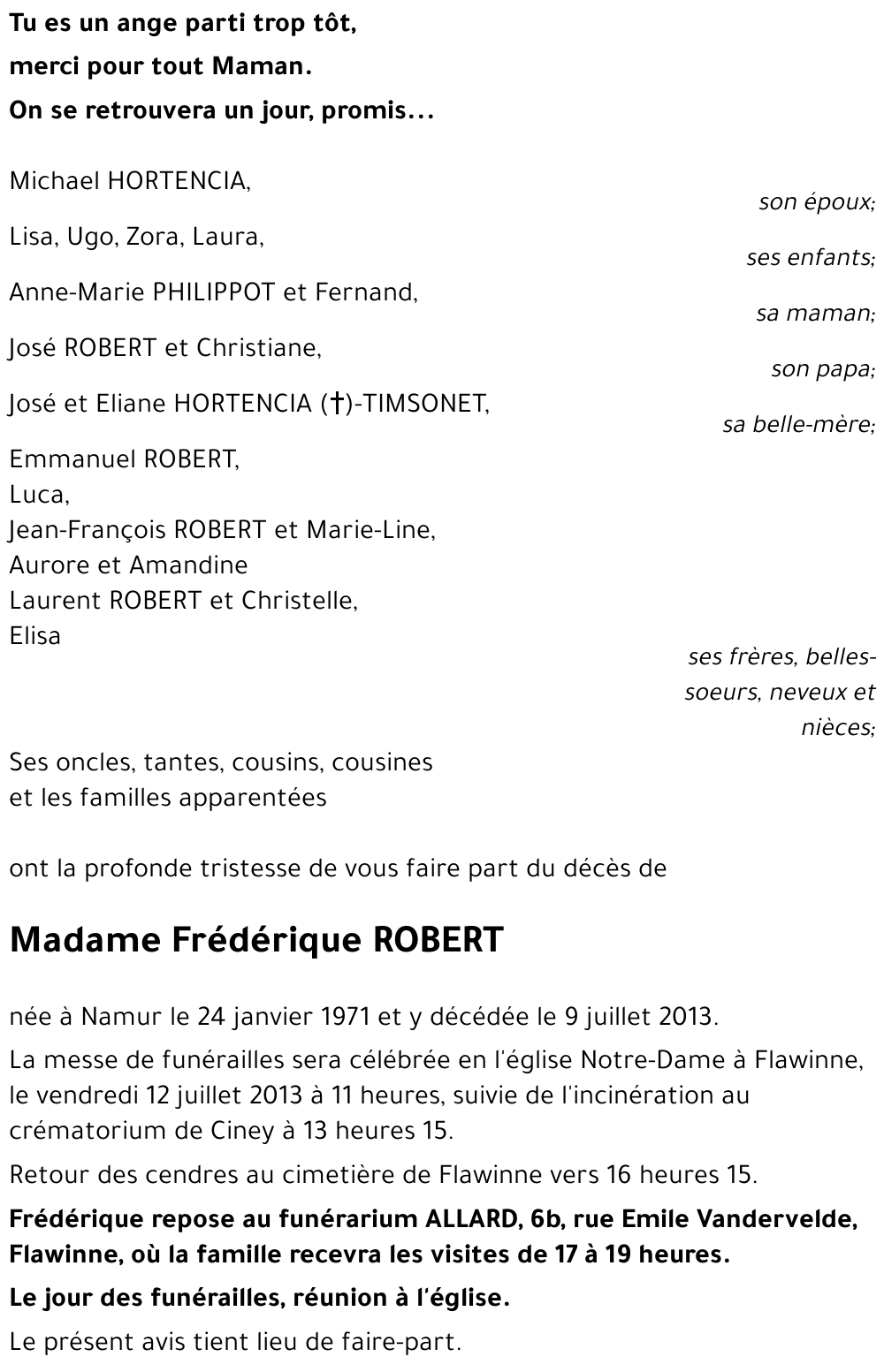 Frédérique ROBERT