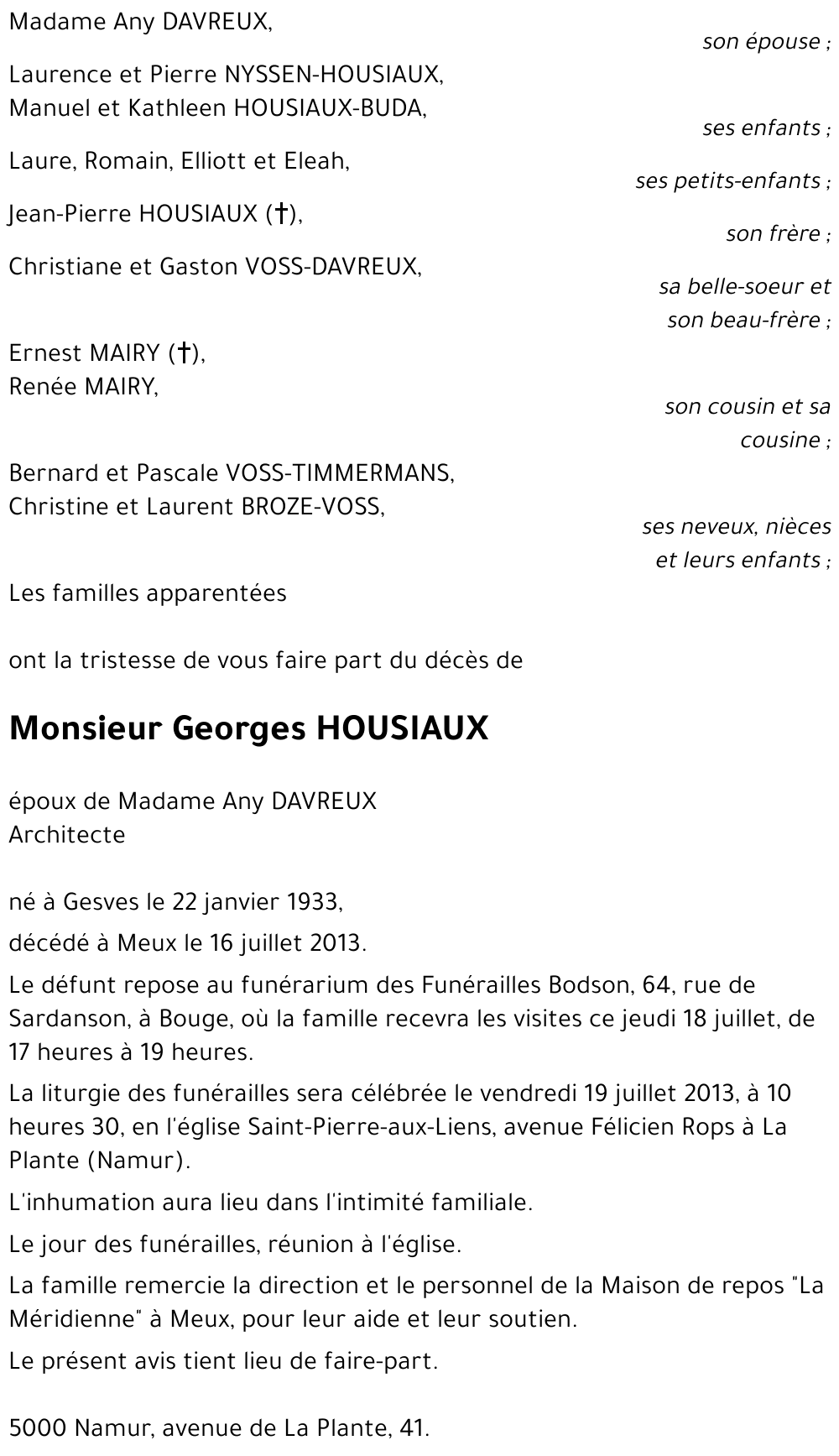 Georges HOUSIAUX