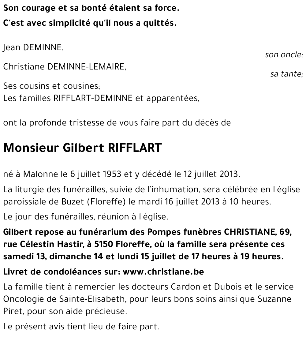 Gilbert RIFFLART