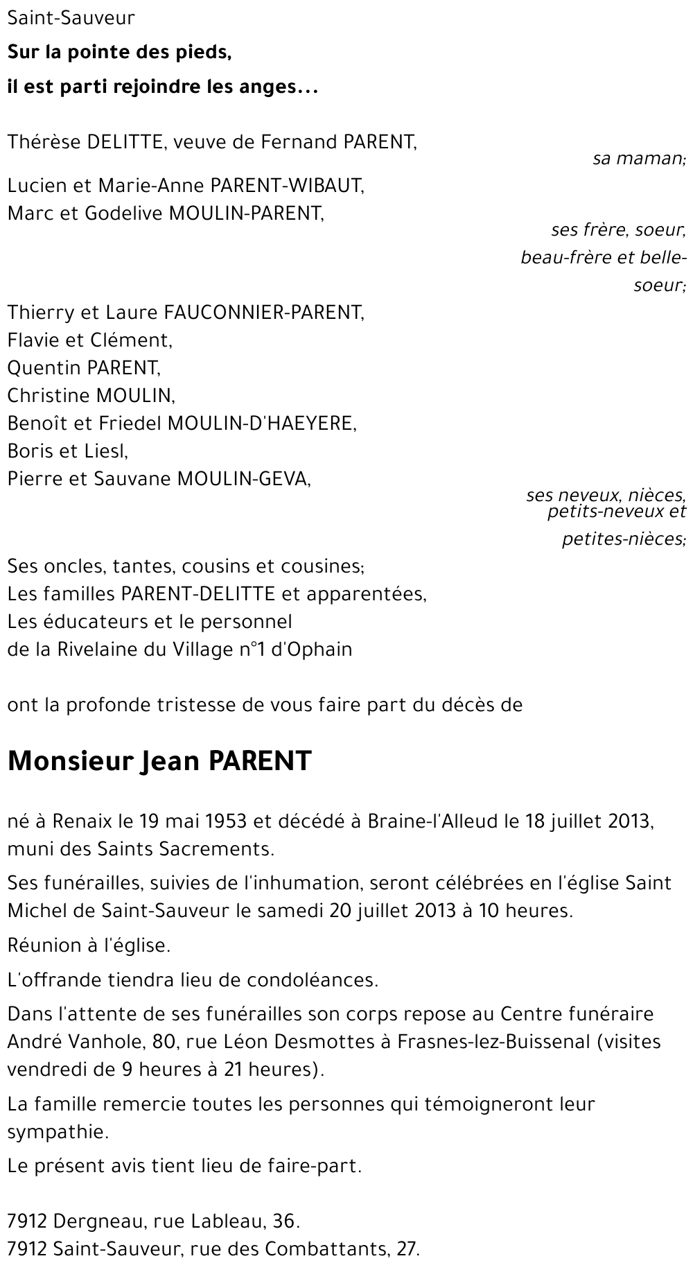 Jean PARENT