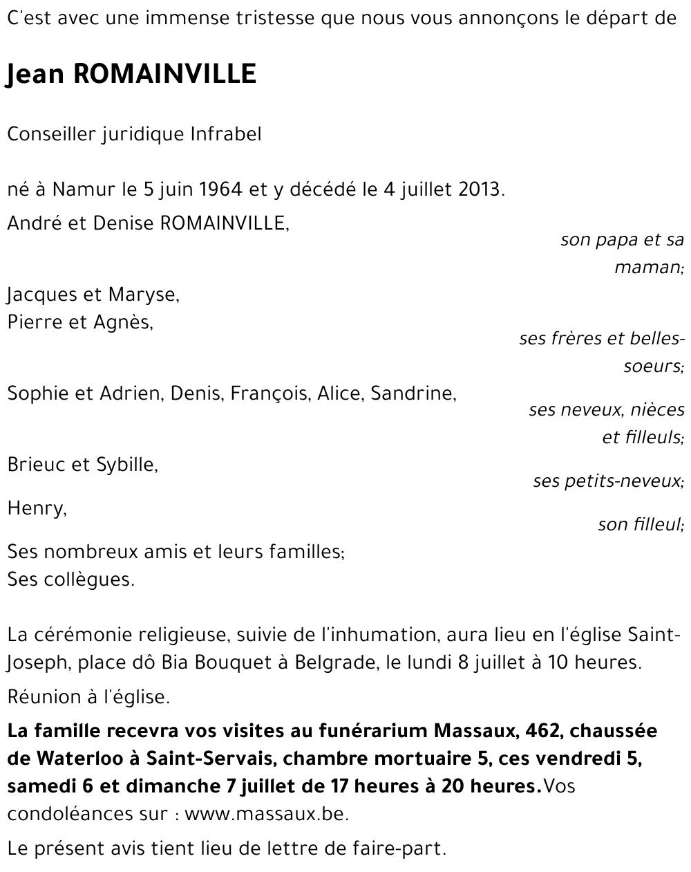 Jean ROMAINVILLE
